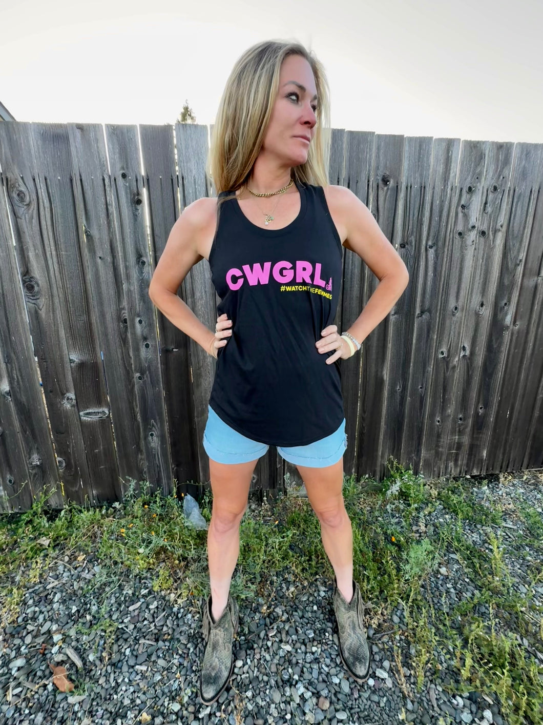 CWGRL T-SHRT CLLCTN - Women’s Racerback Tank